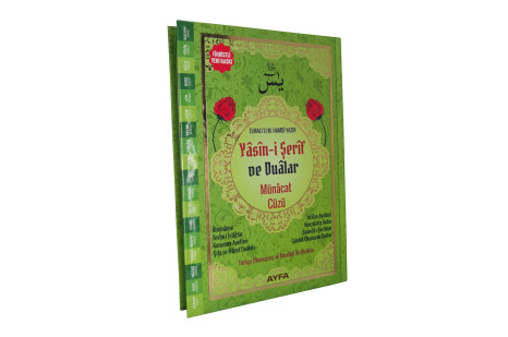 177 YEŞİL - MÜNACÂÂT CÜZÜ YASİN VE DUALAR - ORTA BOY
